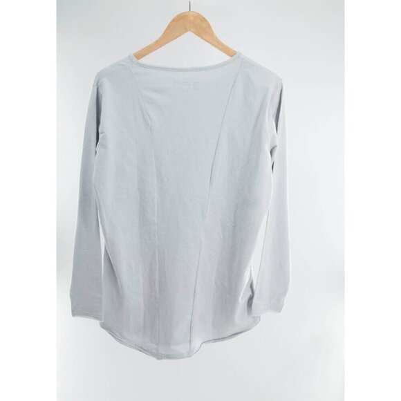 Alphalete Athletics Men's Long sleeve crewneck Gray shirt | Medium - Picture 4 of 6